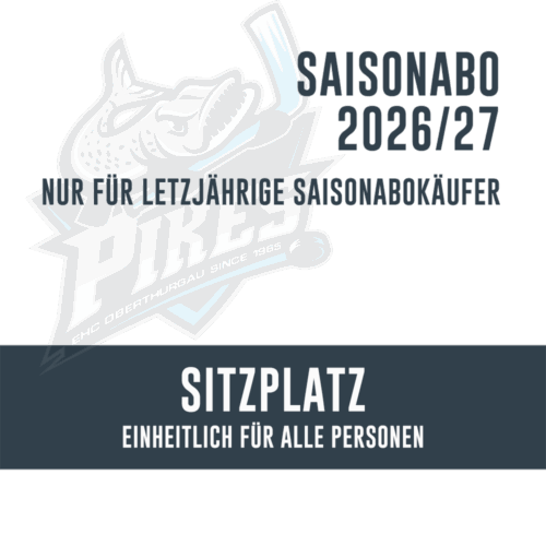 Vorjahreskäufer Saisonabo Sitzplatz