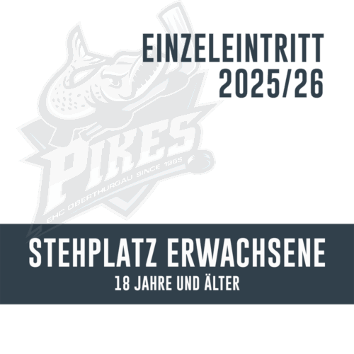 Einzeleintritt Stehplatz Erwachsene