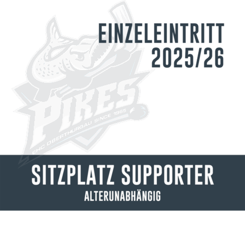 Einzeleintritt Sitzplatz Supporter